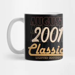 august 2001 birthday Mug